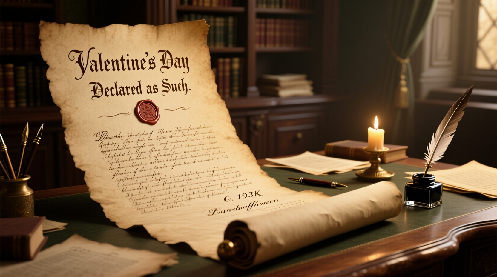 when was valentines day declared as such