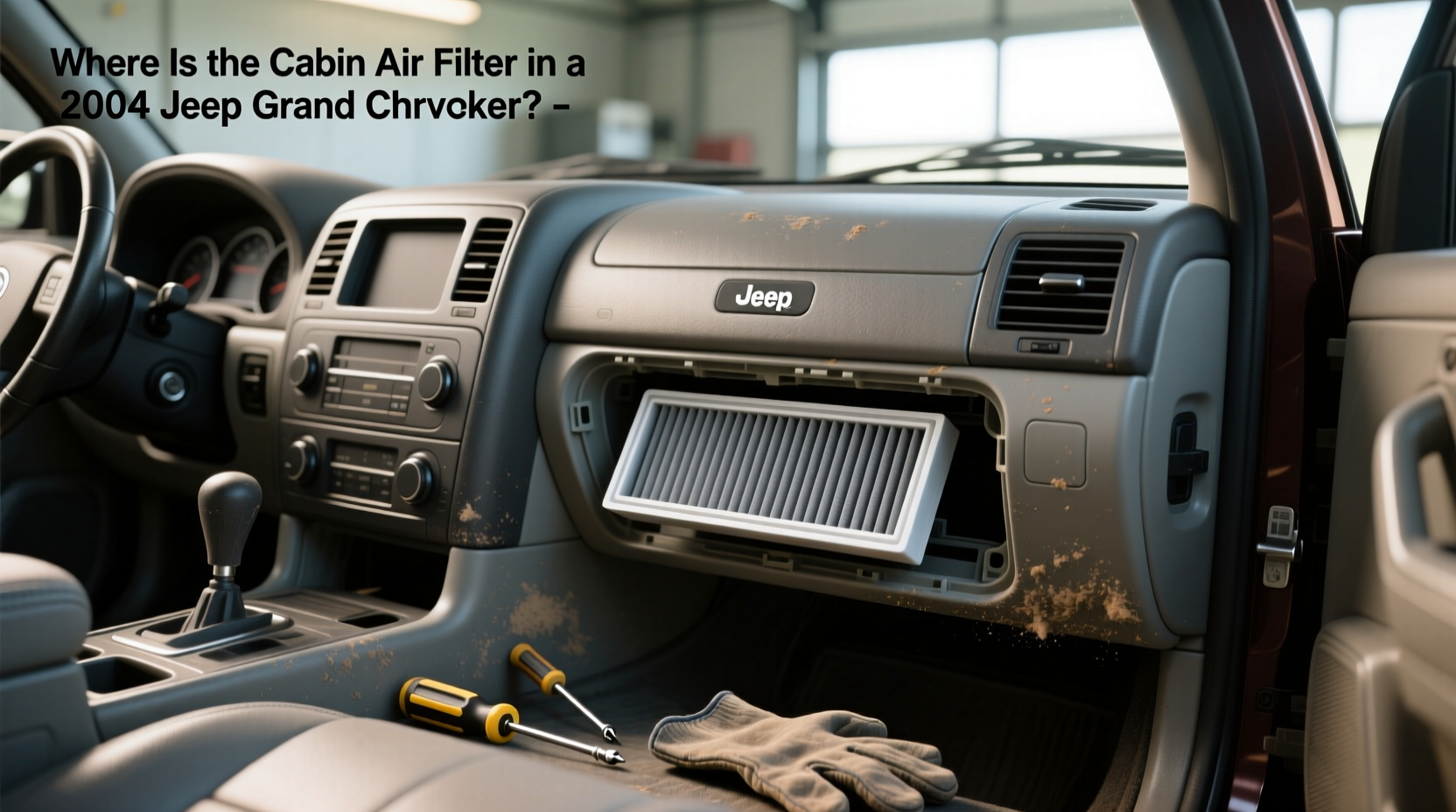Cabin Air Filter Replacement Guide for 2004 Jeep Grand Cherokee