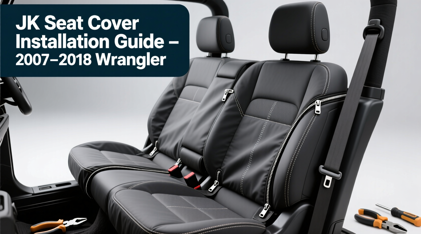 jk seat cover installation