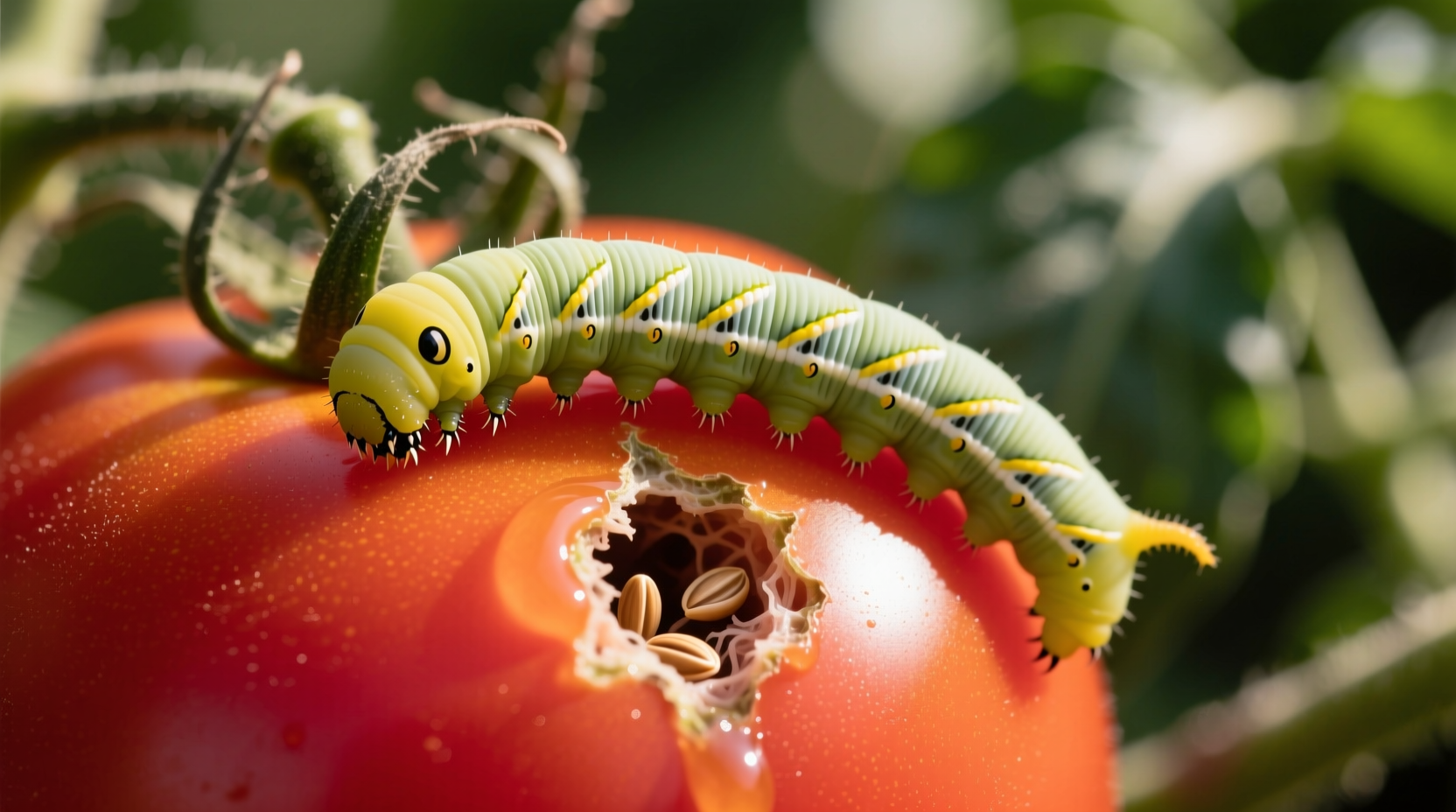 Tomato Fruit Worms: Identification & Organic Control Guide