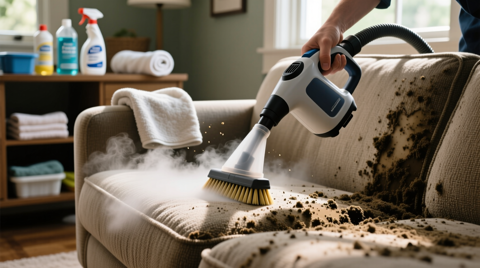 how to deep clean upholstery