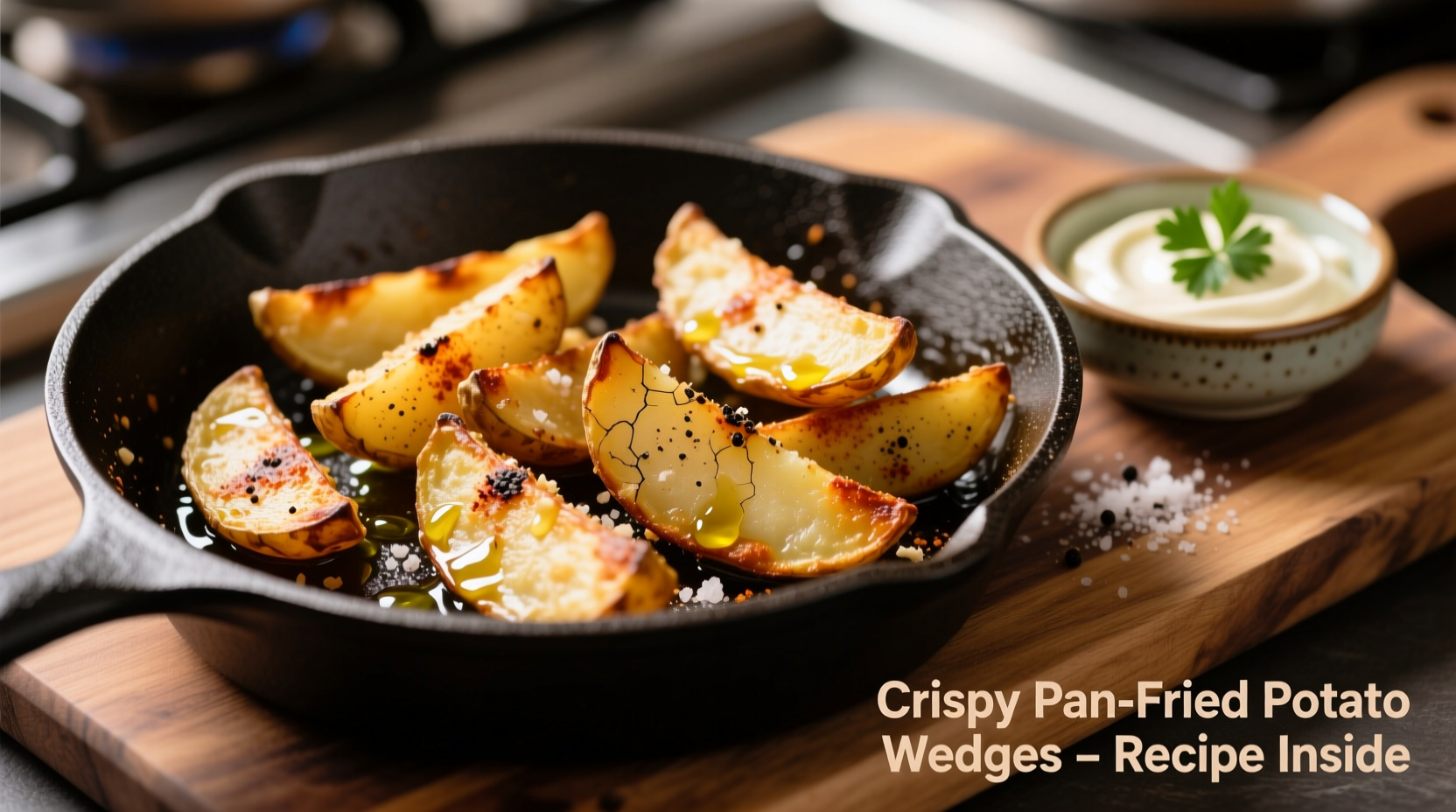 potato wedges recipe pan fried