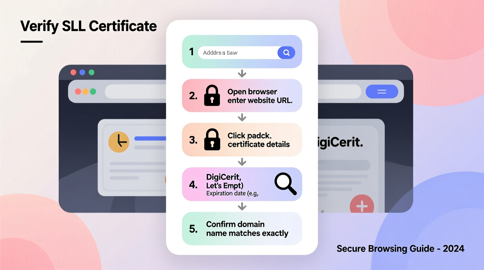 a step by step guide to verifying a websites ssl certificate for secure browsing