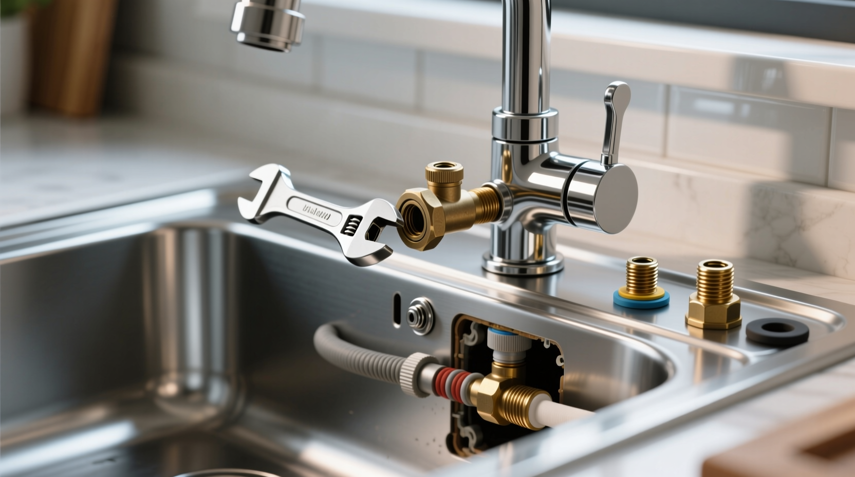 how to replace a kitchen faucet