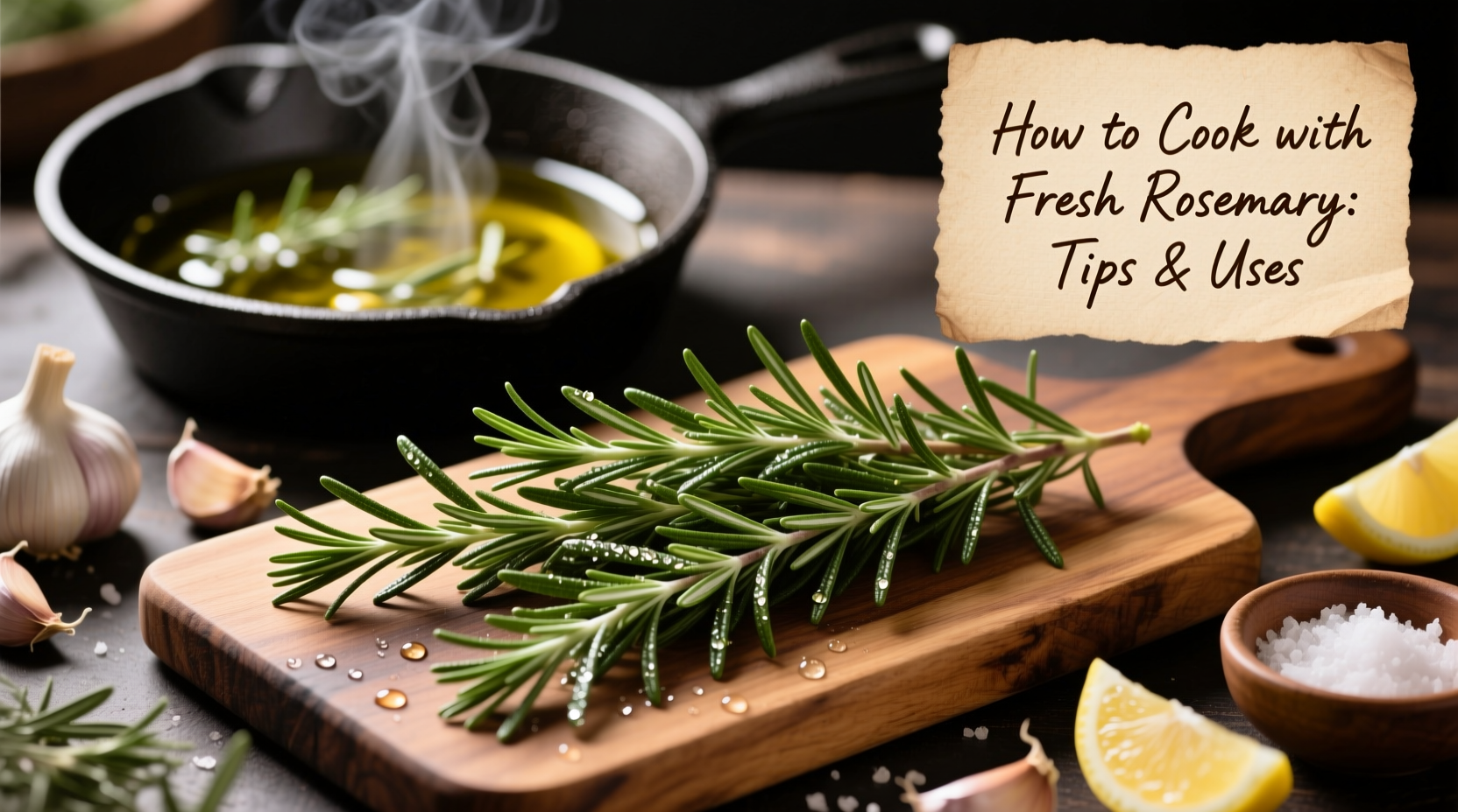 how to cook with fresh rosemary