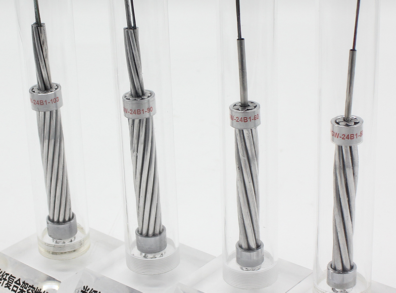 Stranded OPGW Optical Fiber Composite Overhead Ground Wire Double Layer