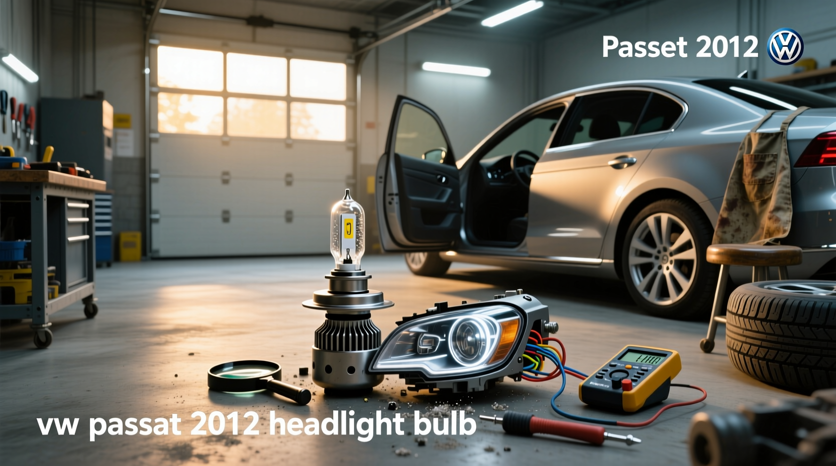 How to Replace 2012 VW Passat Headlight Bulbs: Type, Size & Upgrade Tips