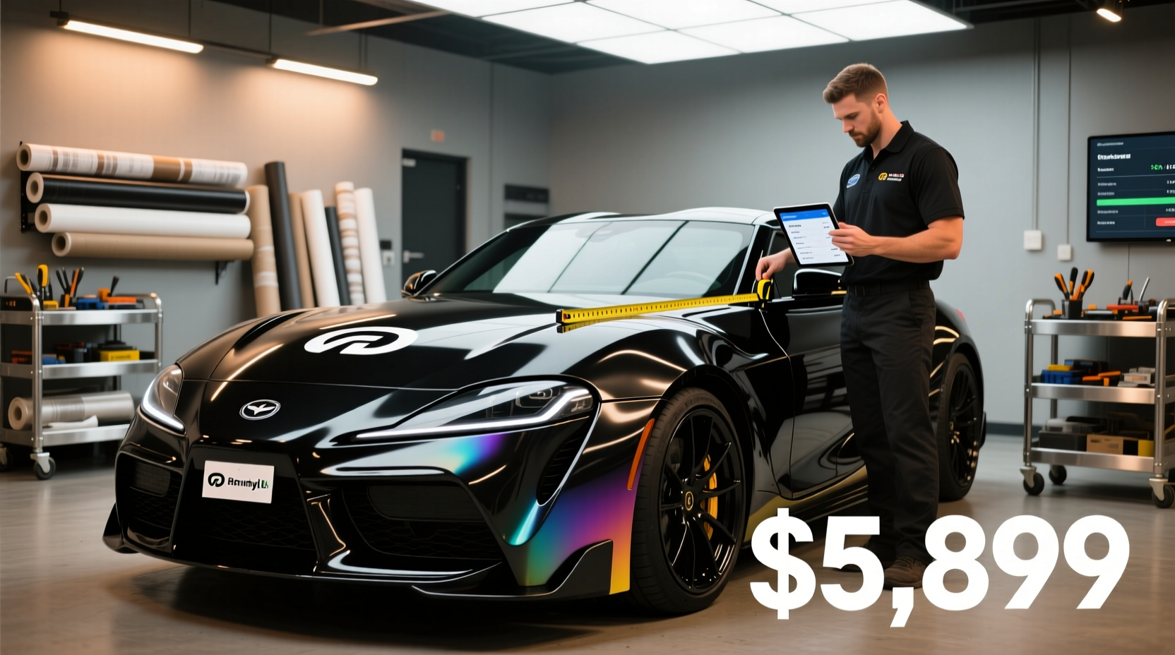 how much cost vinyl wrap car