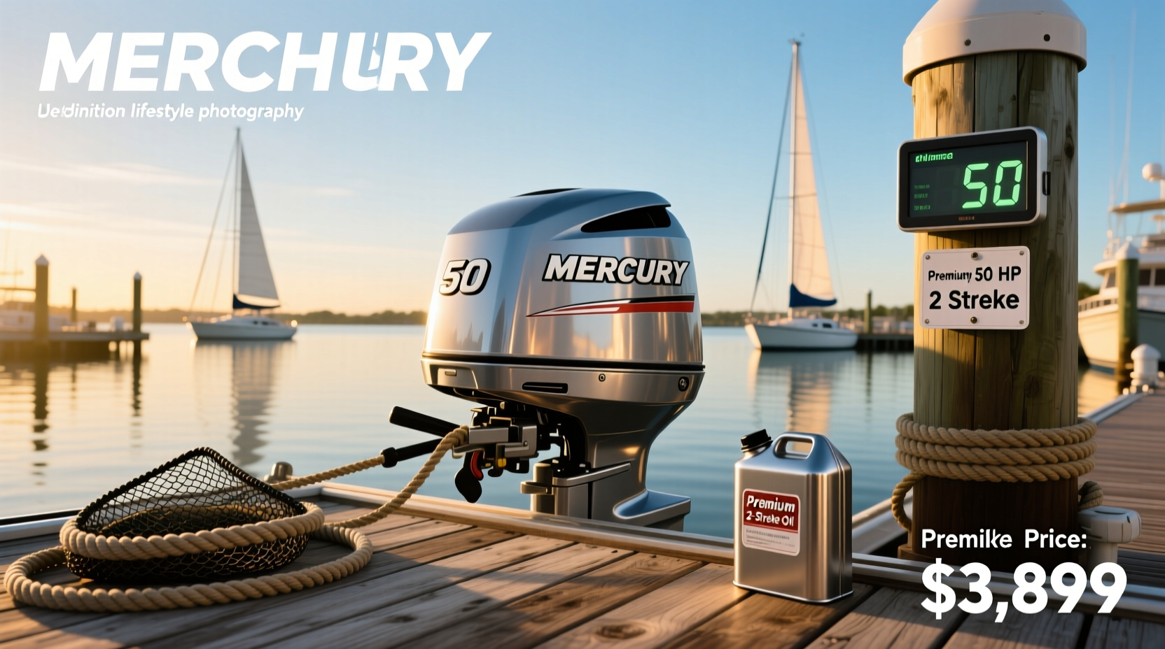 What Is the Price of a Mercury 50 HP 2-Stroke Outboard Motor?