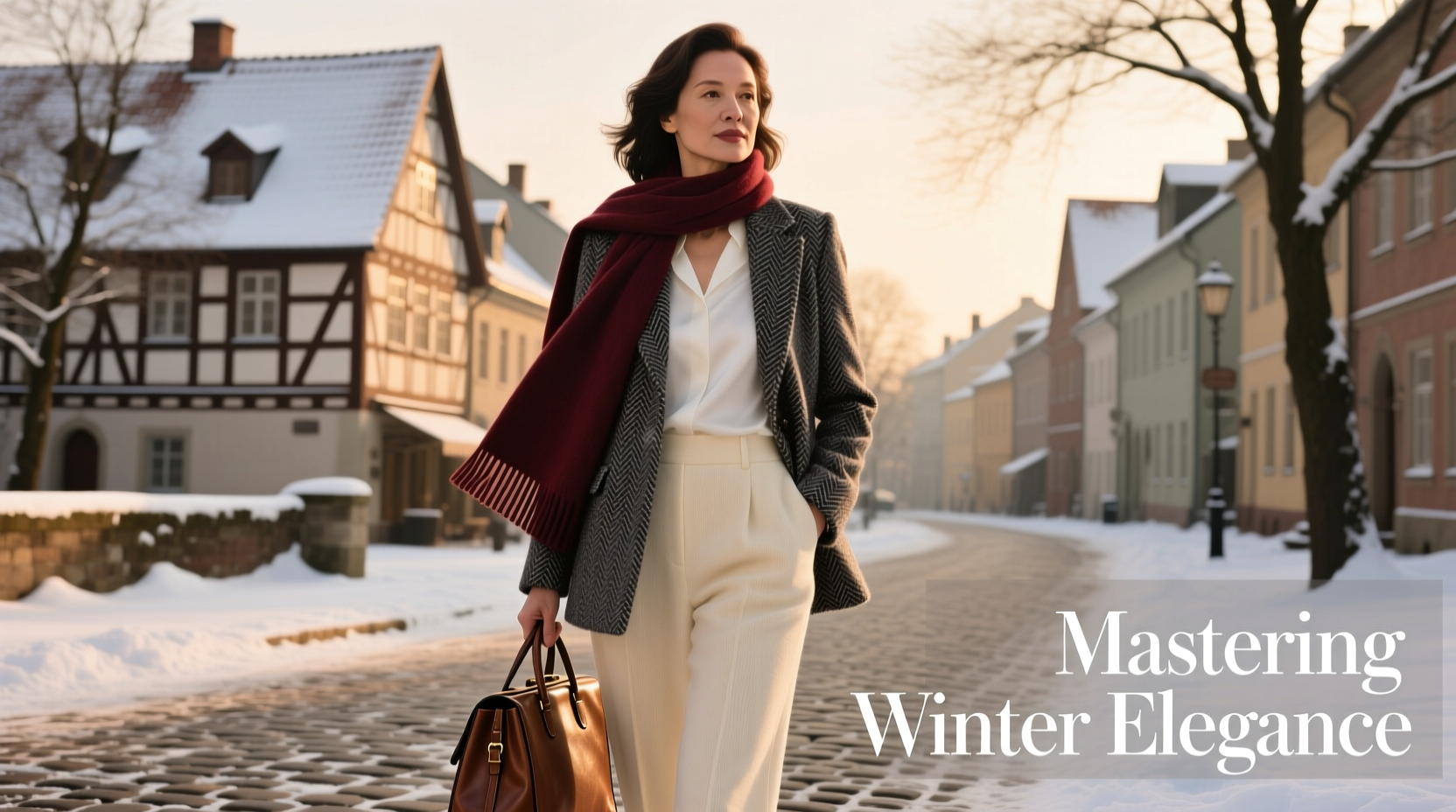 mastering winter elegance expert tips to style tweed jackets with timeless sophistication