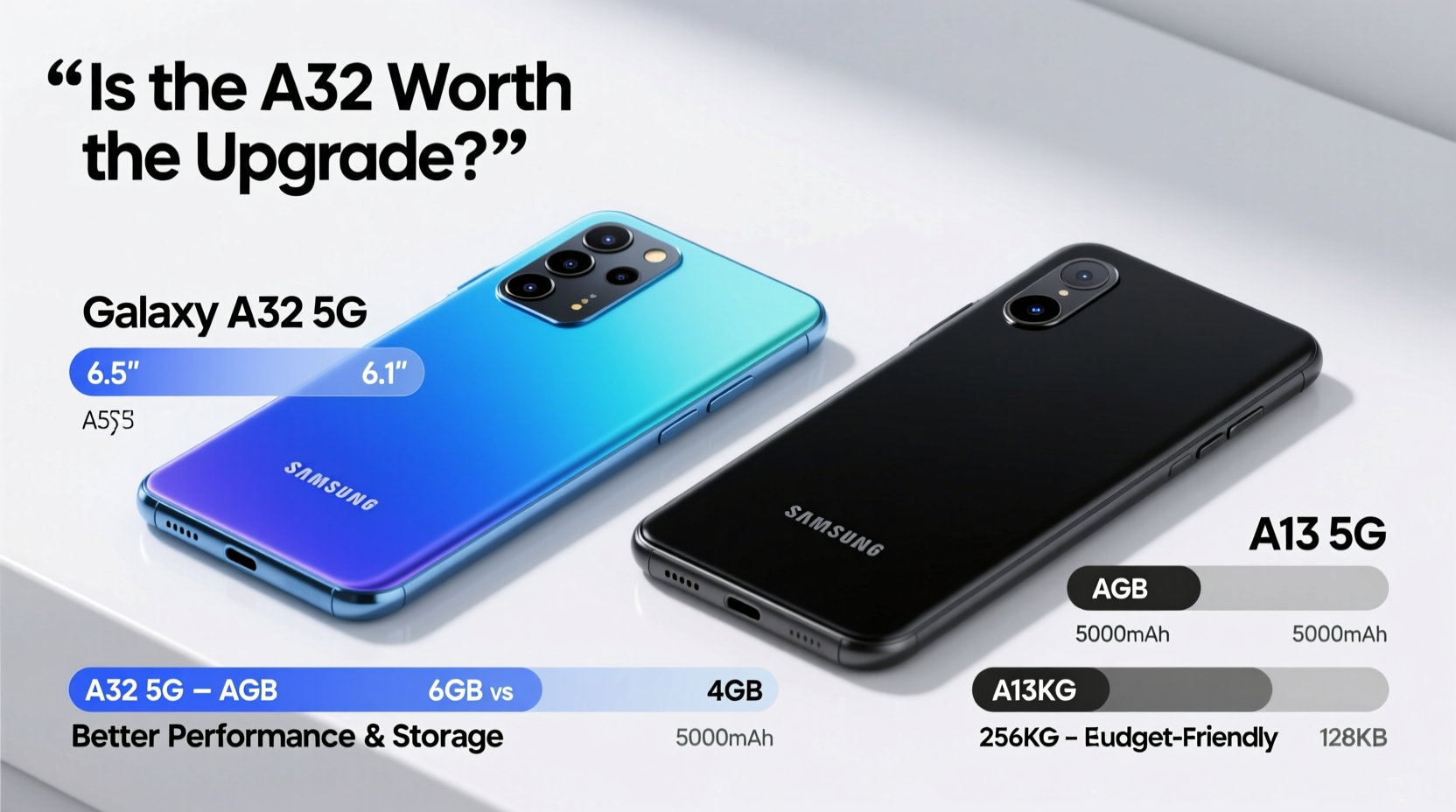 samsung a32 5g vs a13 5g is the a32 really worth the upgrade