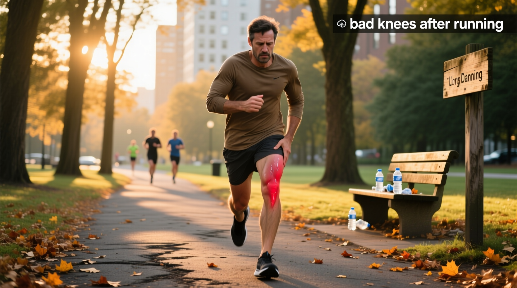 bad knees after running causes prevention