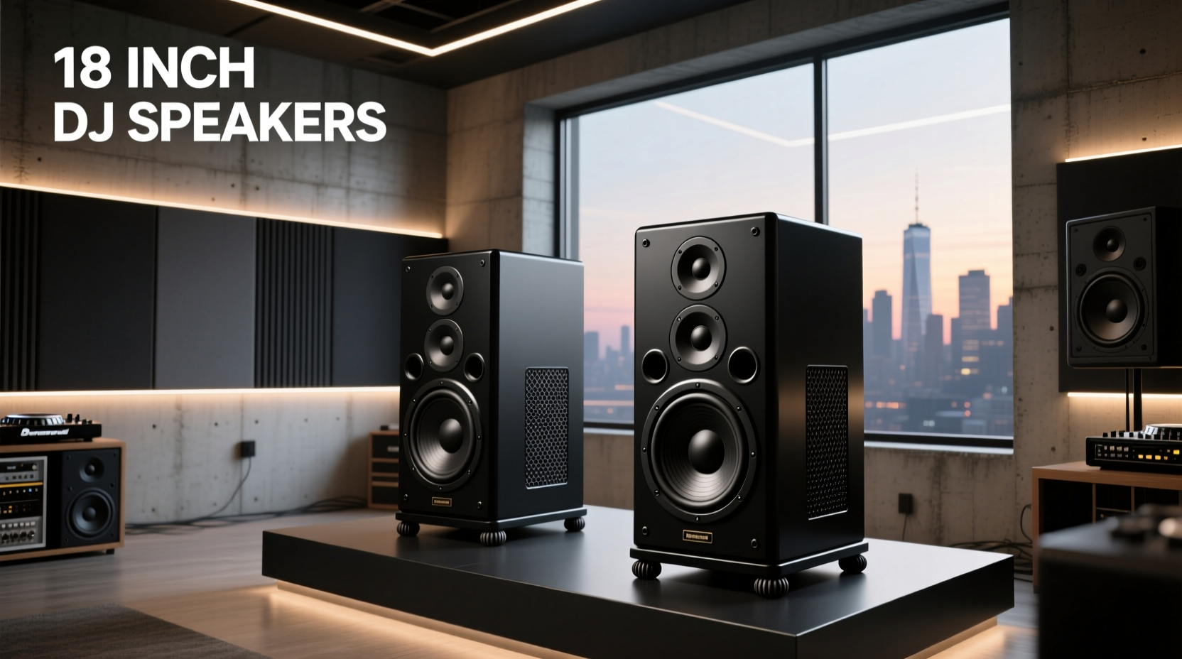 18 inch dj speakers guide what you actually need