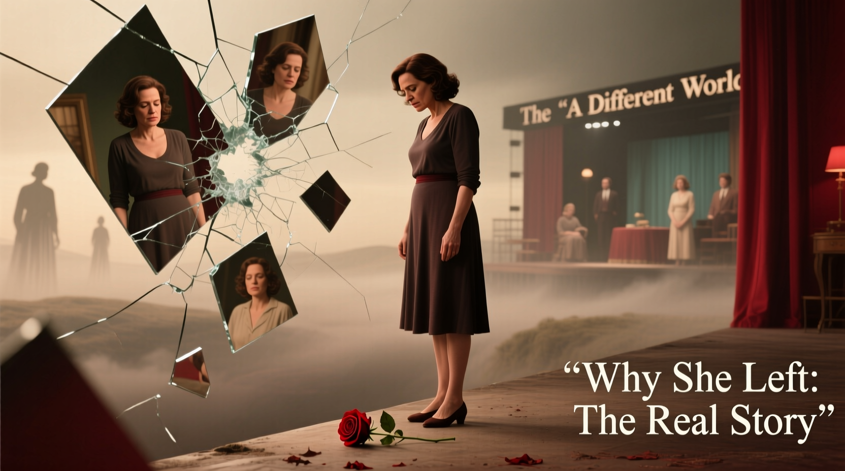 why did marisa tomei leave a different world the real story