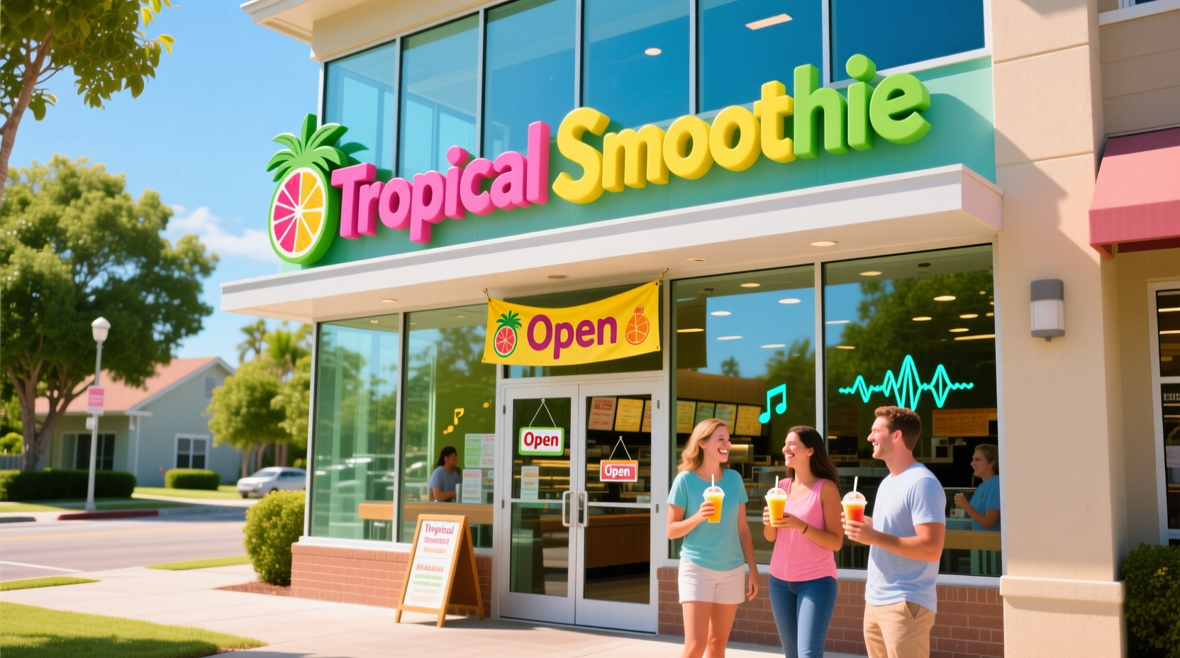 is tropical smoothie open on labor day