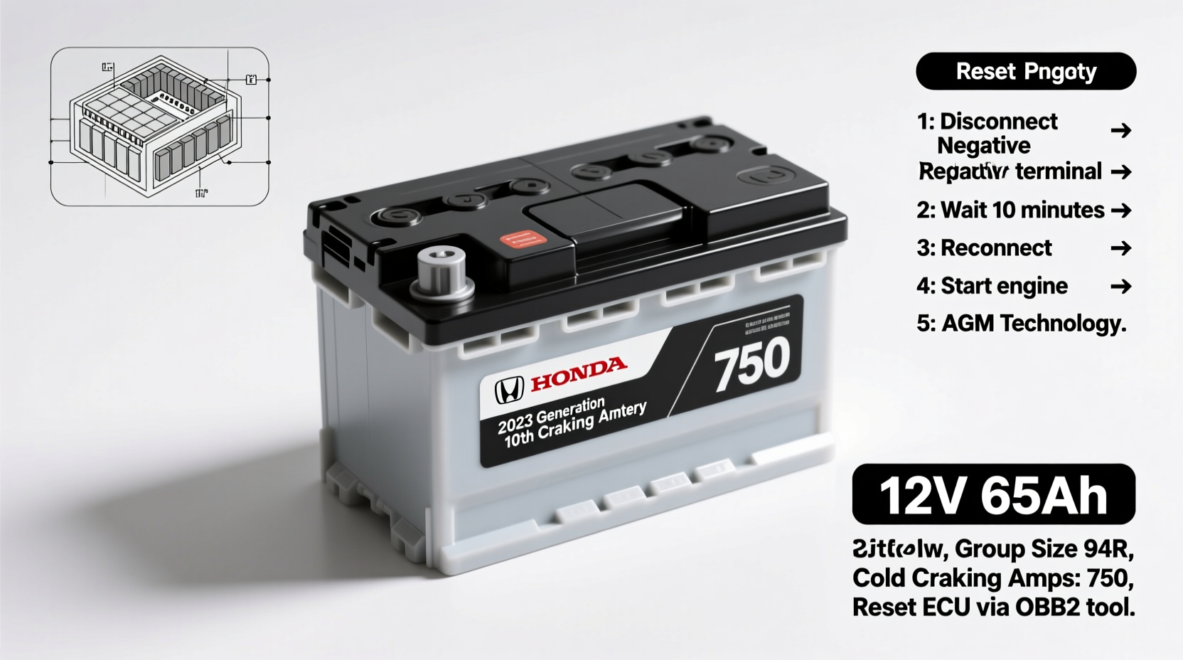 Accord 10th Gen Battery Replacement: Exact Specs & Reset Guide