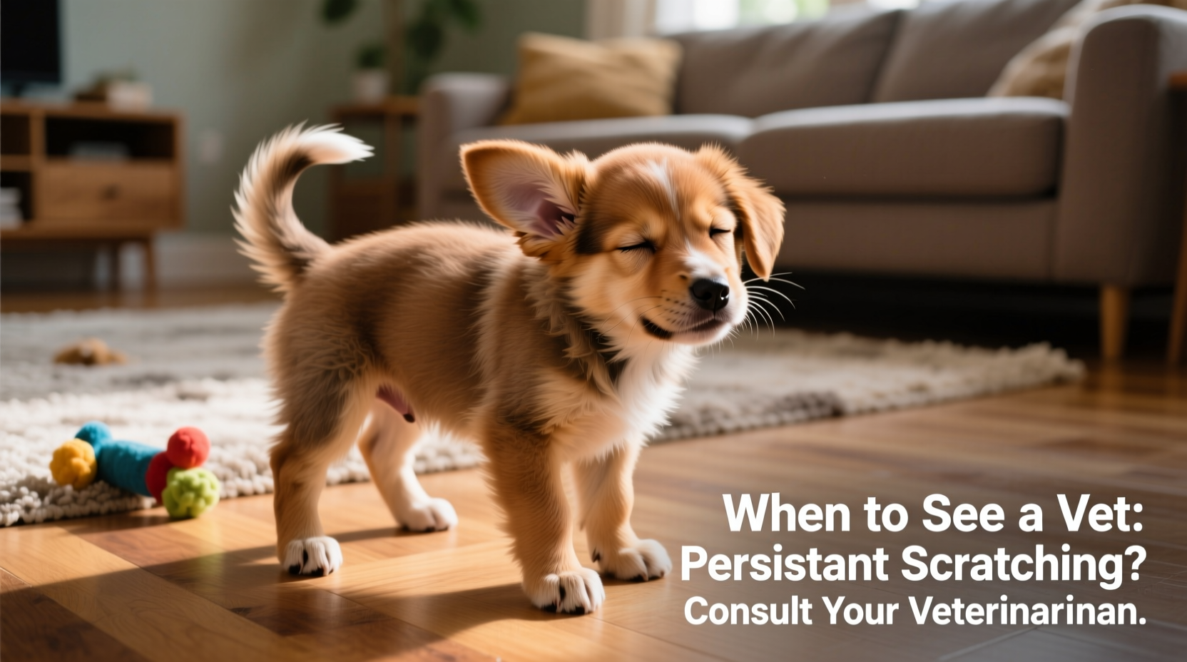 puppy constantly itching causes relief and when to see a vet