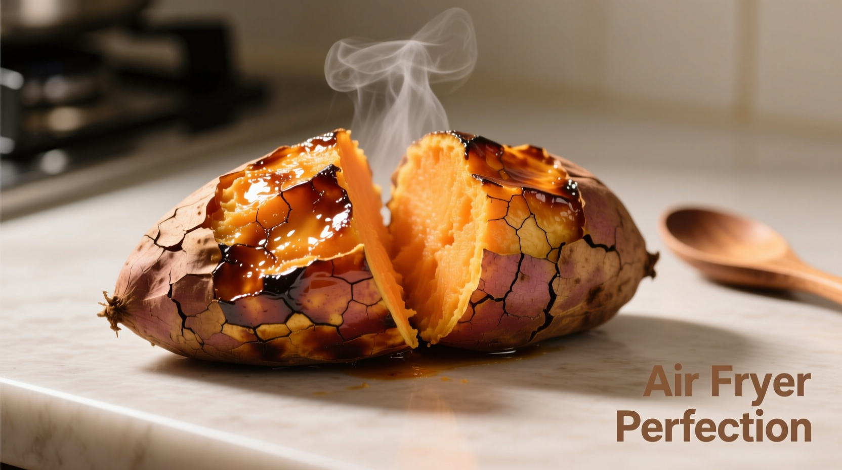 Japanische Süßkartoffel im Airfryer: Perfekt knusprig & saftig