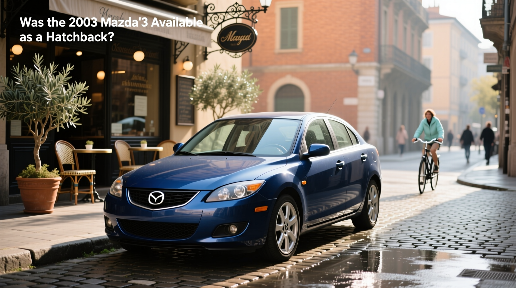 2003 mazda3 hatchback was it available 