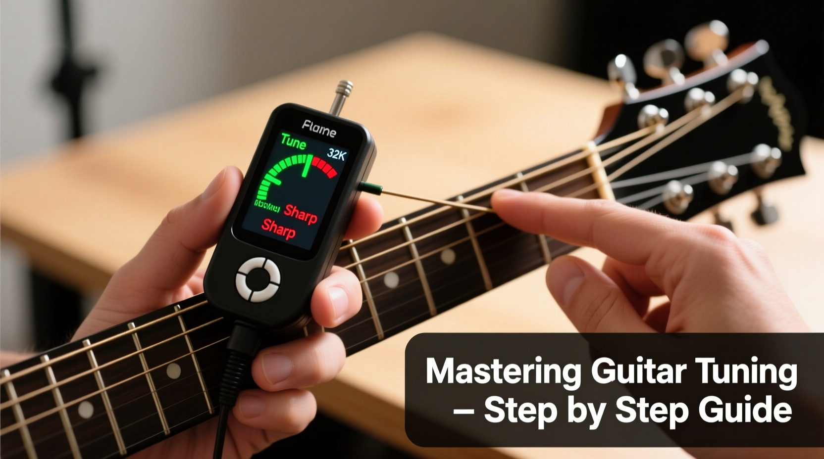 mastering guitar tuning a step by step guide to using guitar tuners effectively