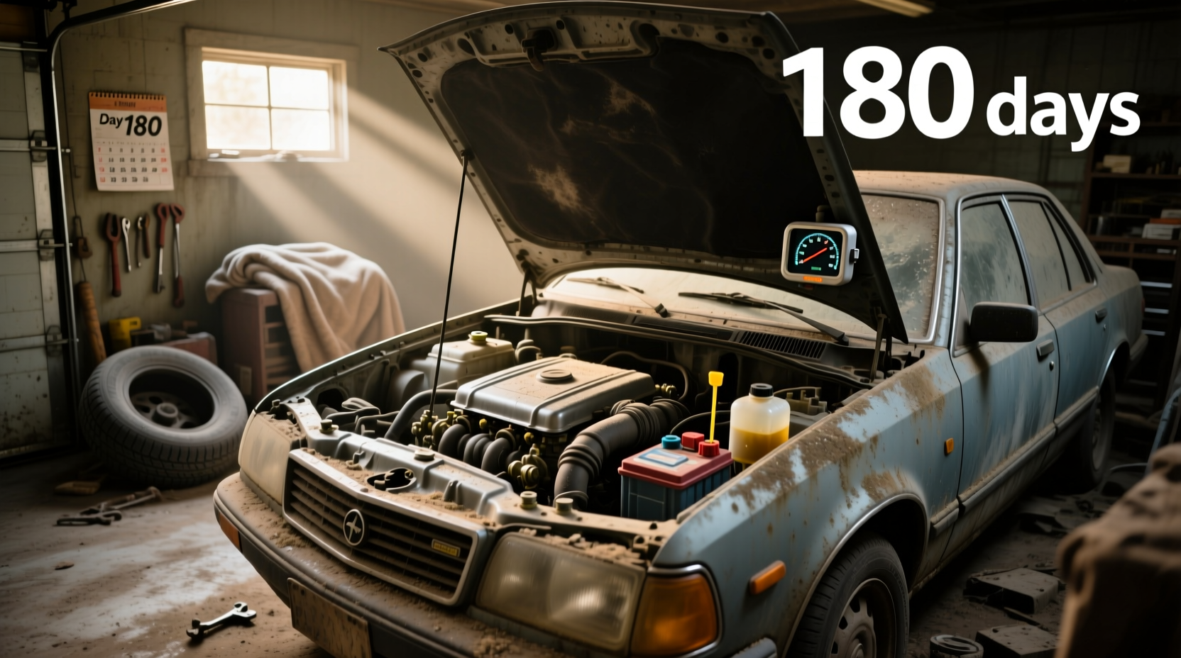 how long can a car be idle