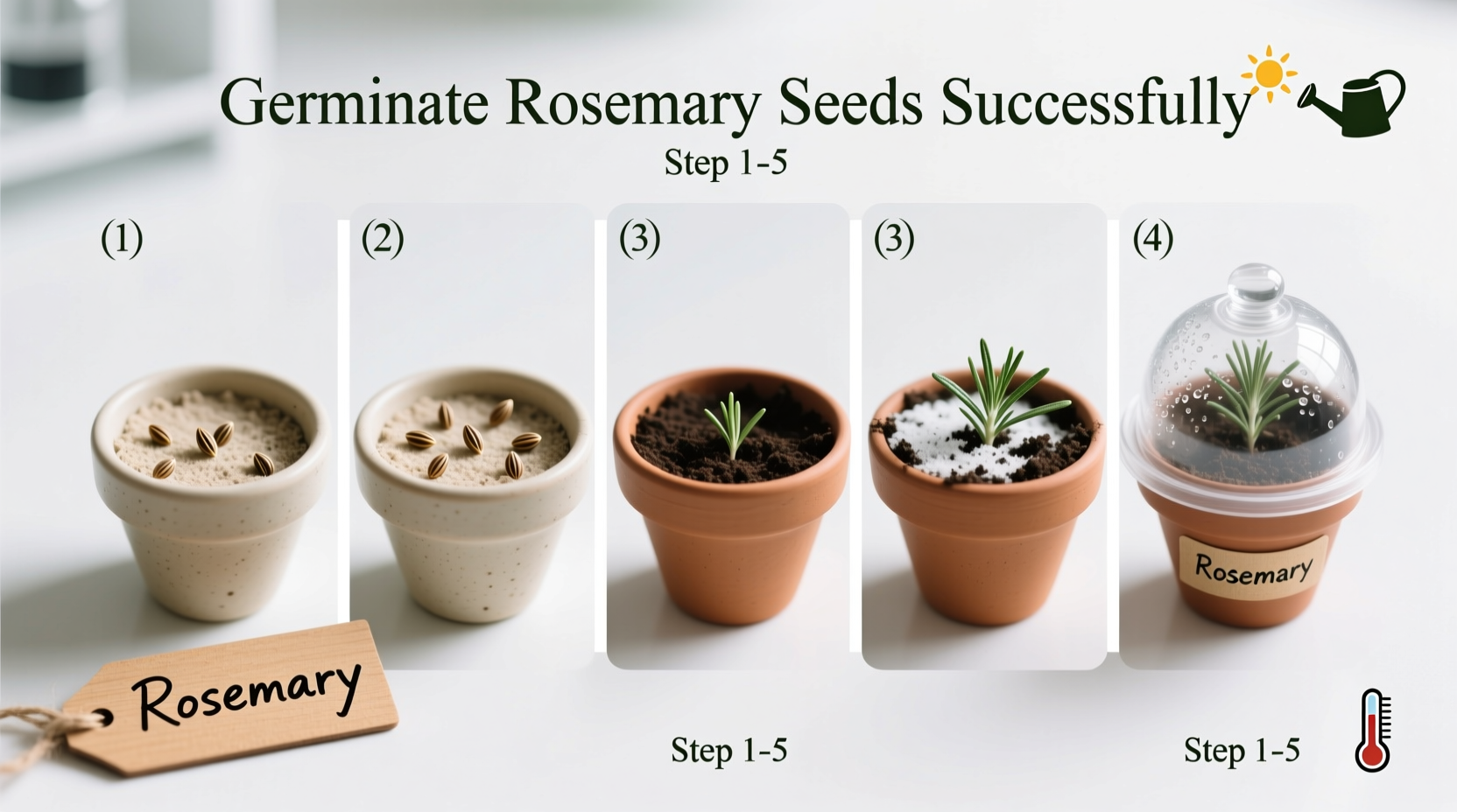 How to Germinate Rosemary Seeds Successfully
