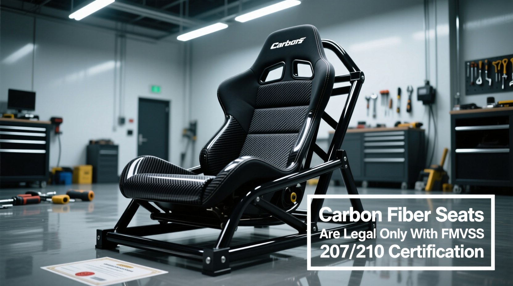 carbon fiber seat legality