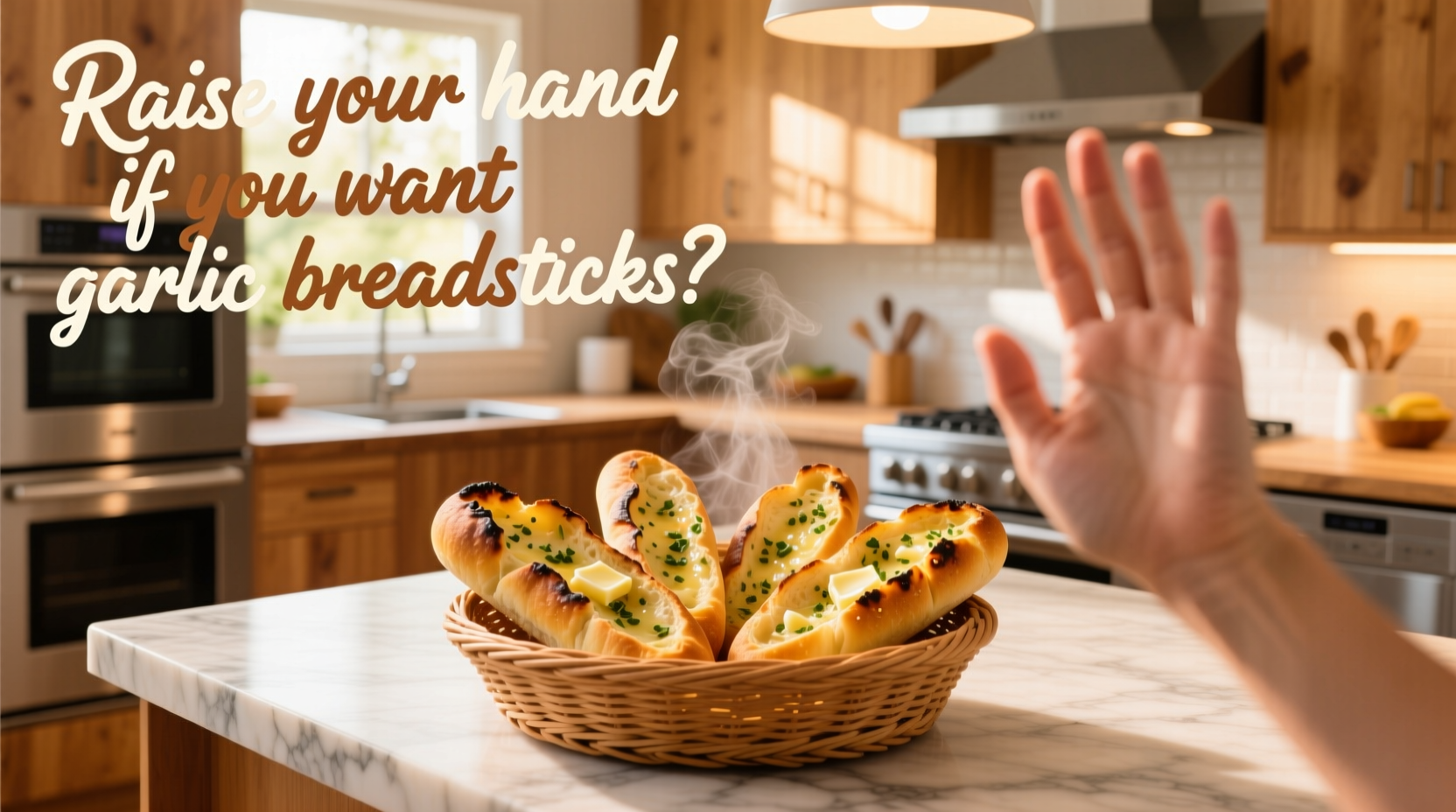 Raise Your Hand If You Want Garlic Breadsticks: History & Recipe