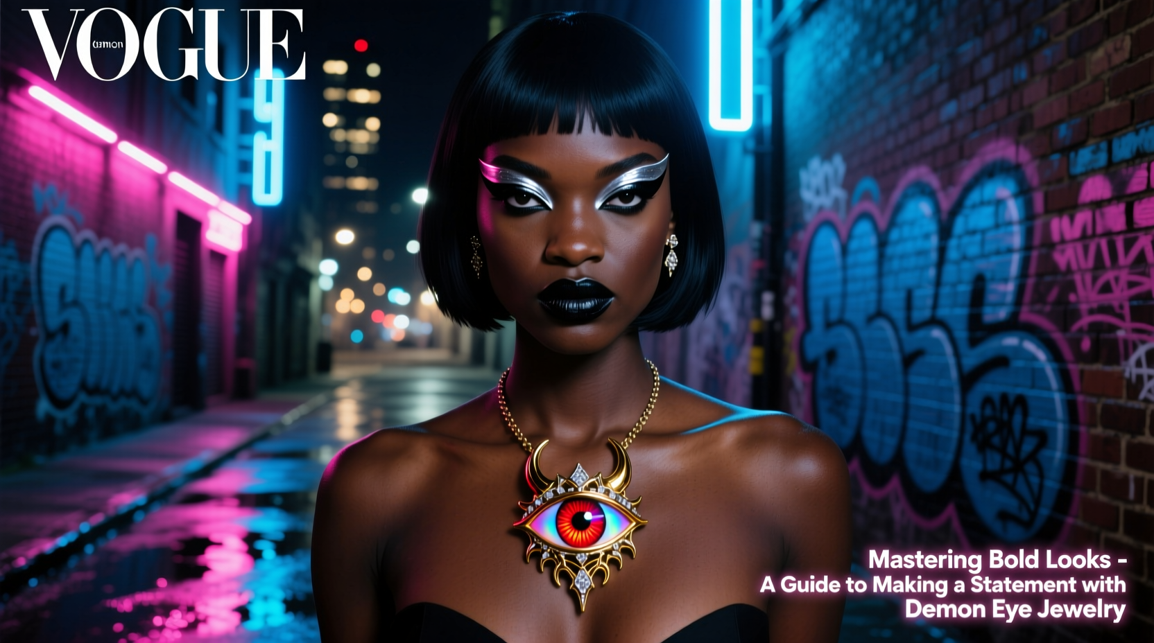 mastering bold looks a guide to making a statement with demon eye jewelry