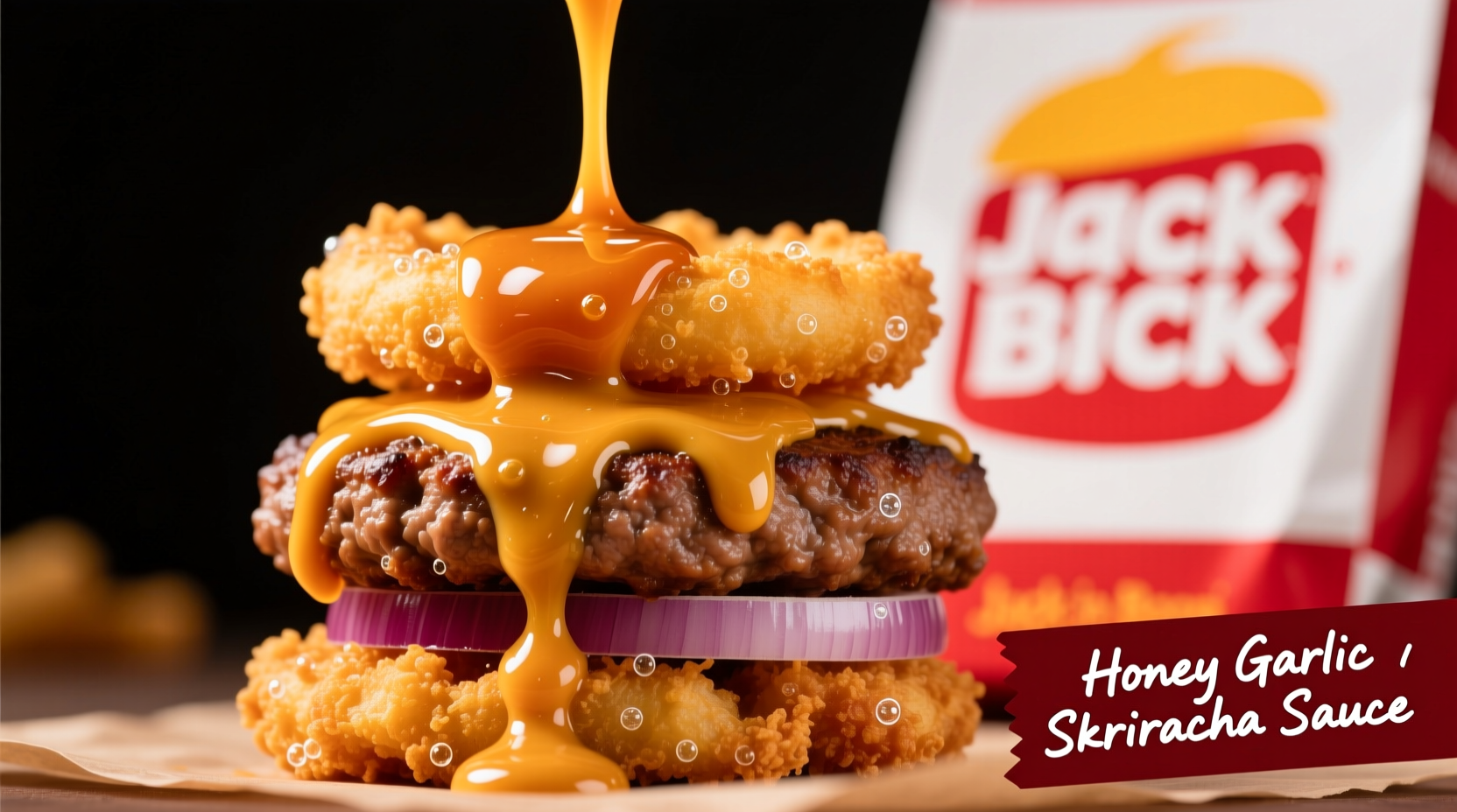 honey garlic sriracha sauce jack in the box