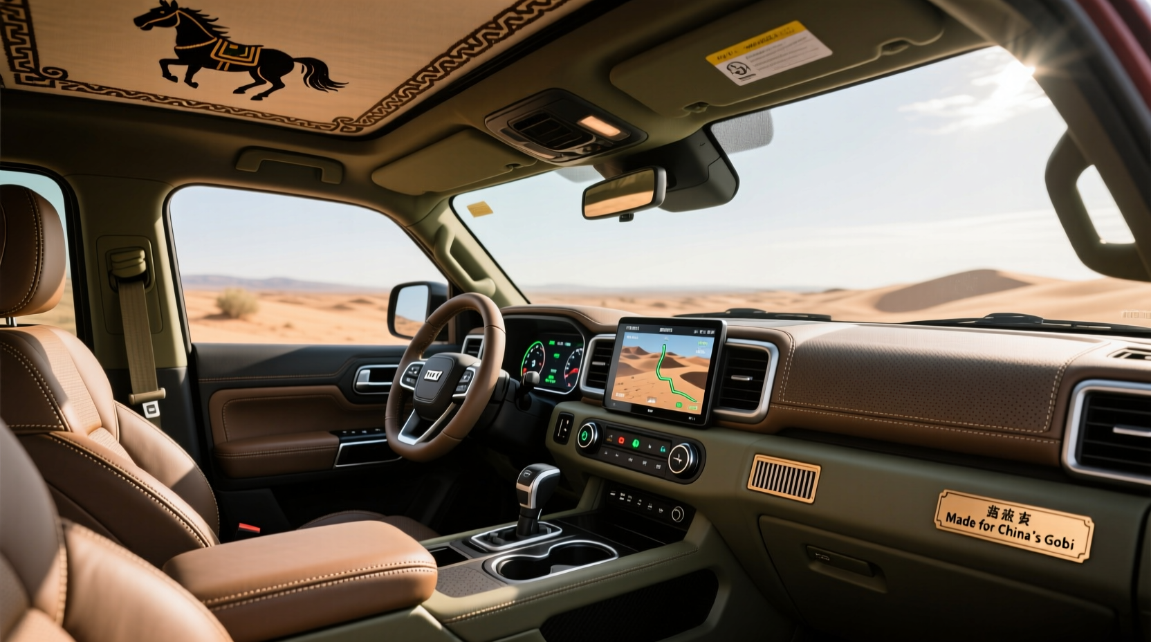 tank 300 off road interior