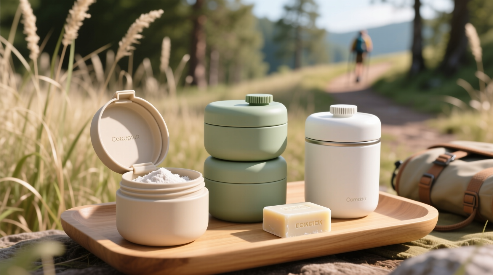 handy refillable containers eliminate travel sized plastic