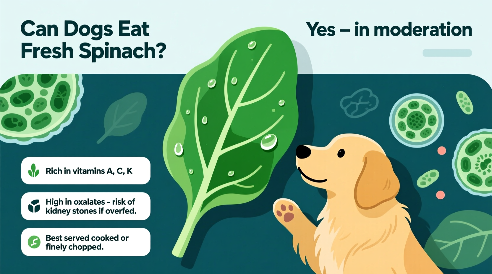 Can Dogs Eat Fresh Spinach? Safety Guide for Pet Owners