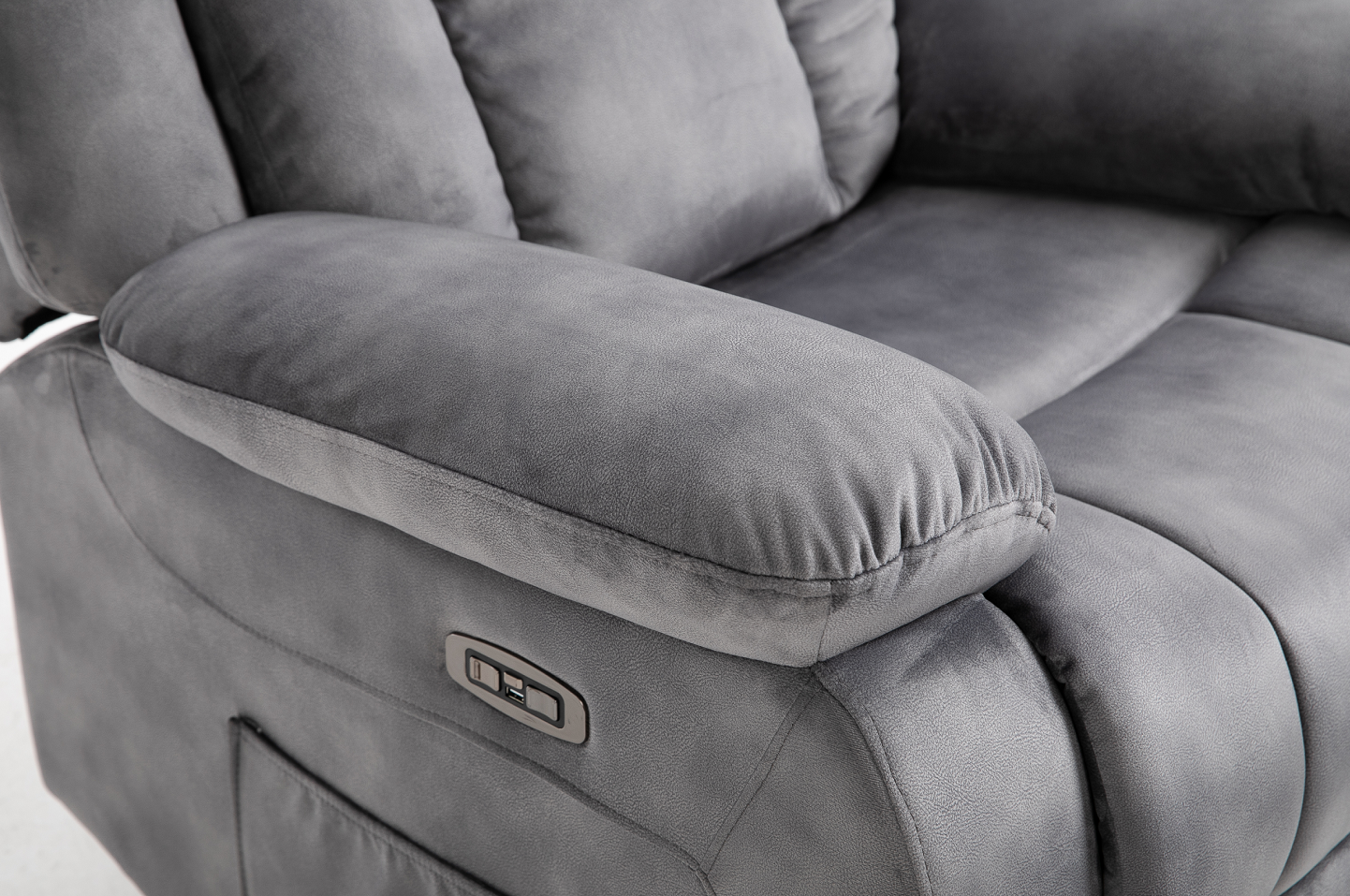 Fancy Popular Motorized Home Furniture Adjustable Comfortable Living Room Power Recliner Sofa