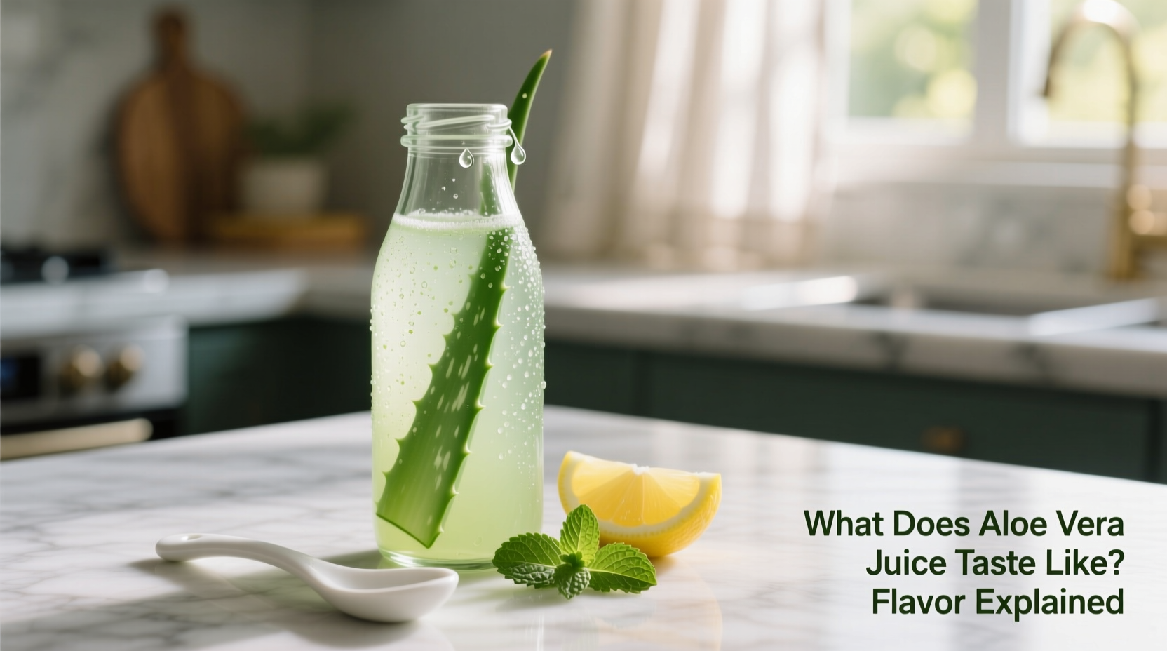 What Does Aloe Vera Juice Taste Like? Flavor Explained