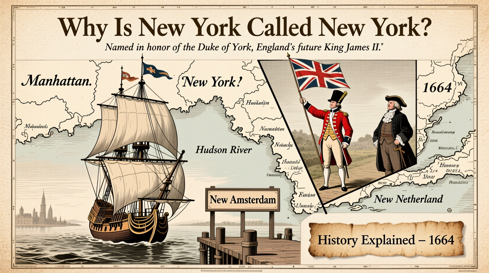 why is new york called new york the history behind the name