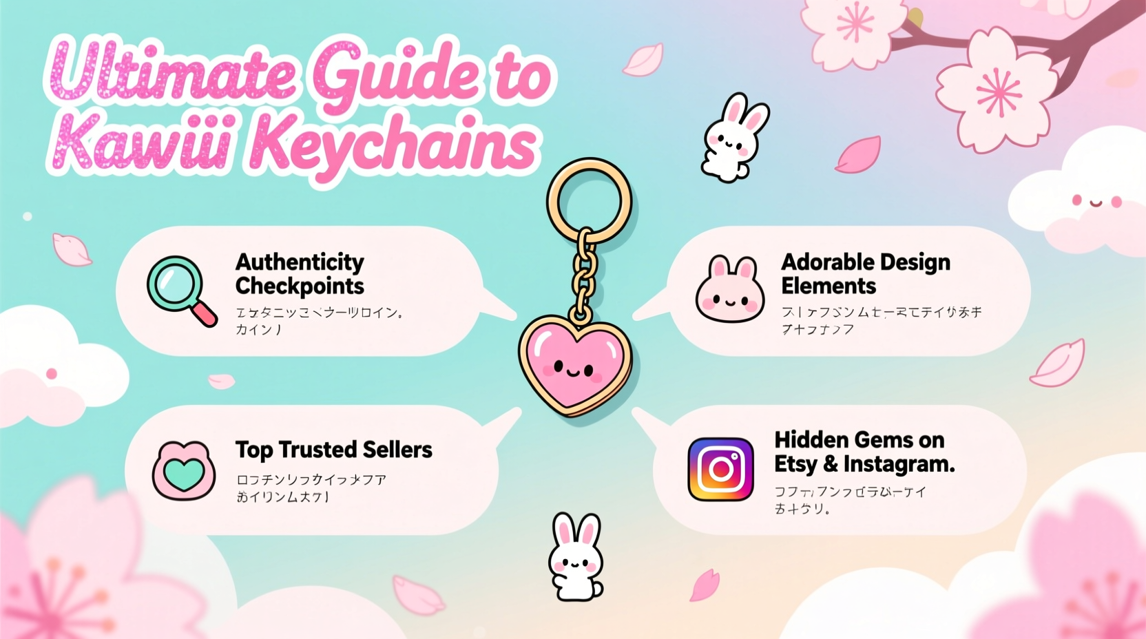 ultimate guide to finding high quality kawaii keychains online tips for authentic and adorable picks