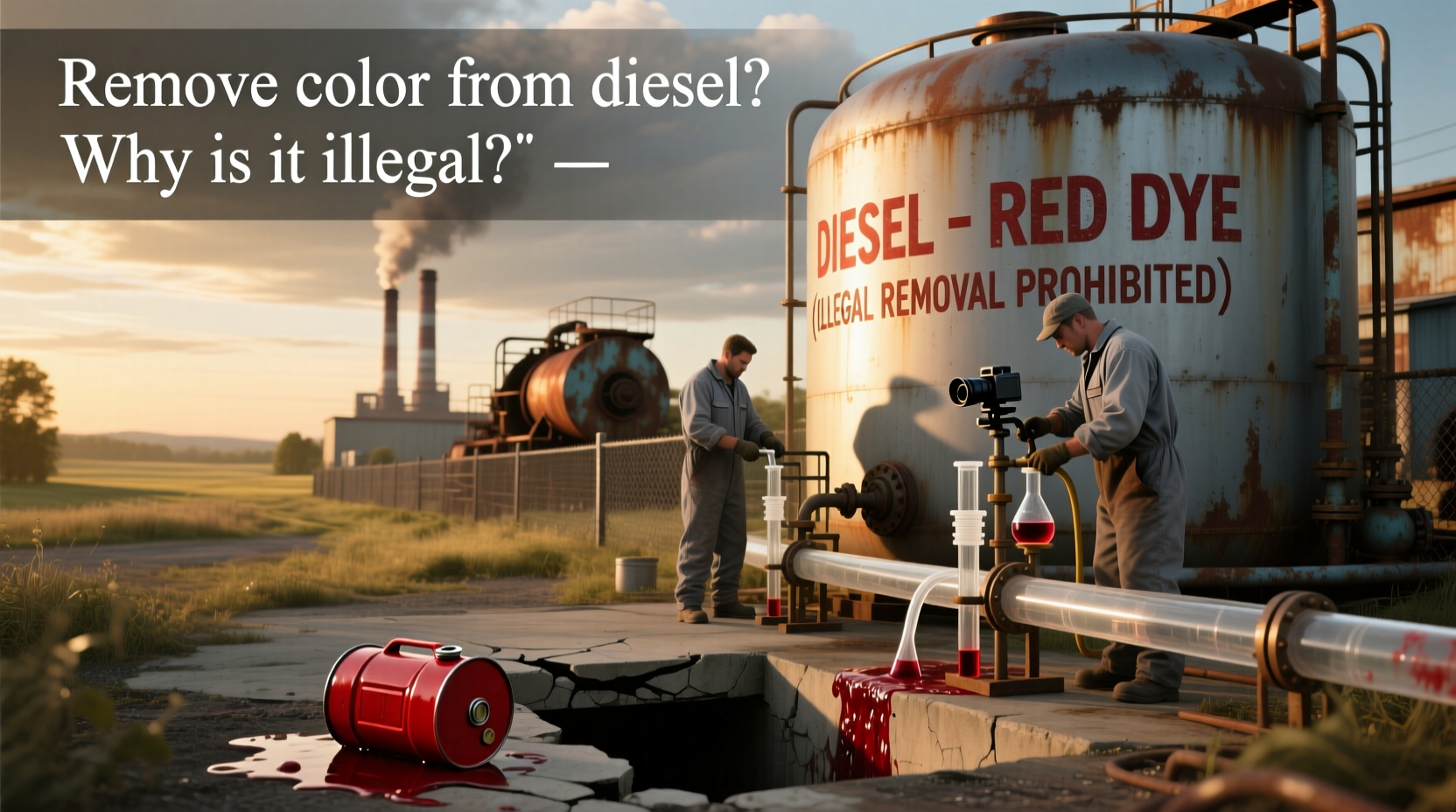 How to Choose Diesel Dye Removal Info & Why It's Illegal