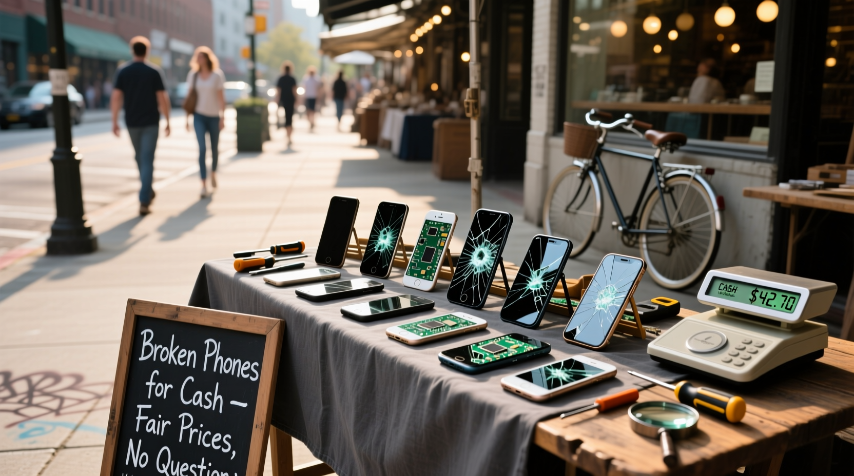 broken phones for cash what you can actually get