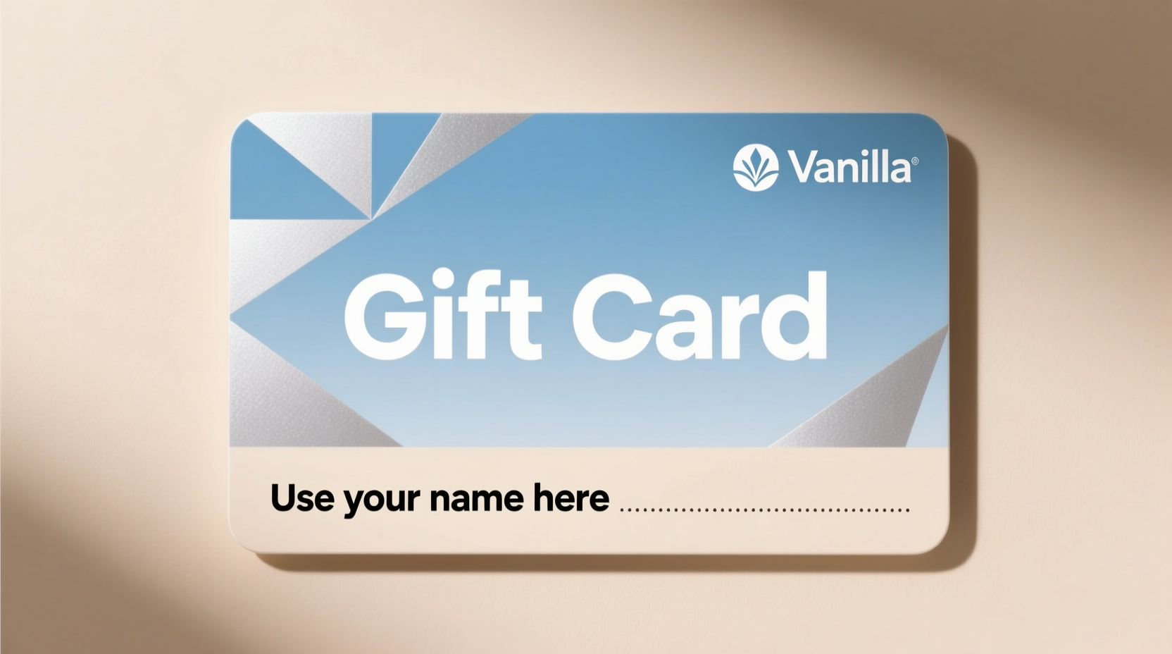 what name on vanilla gift card should you use guide