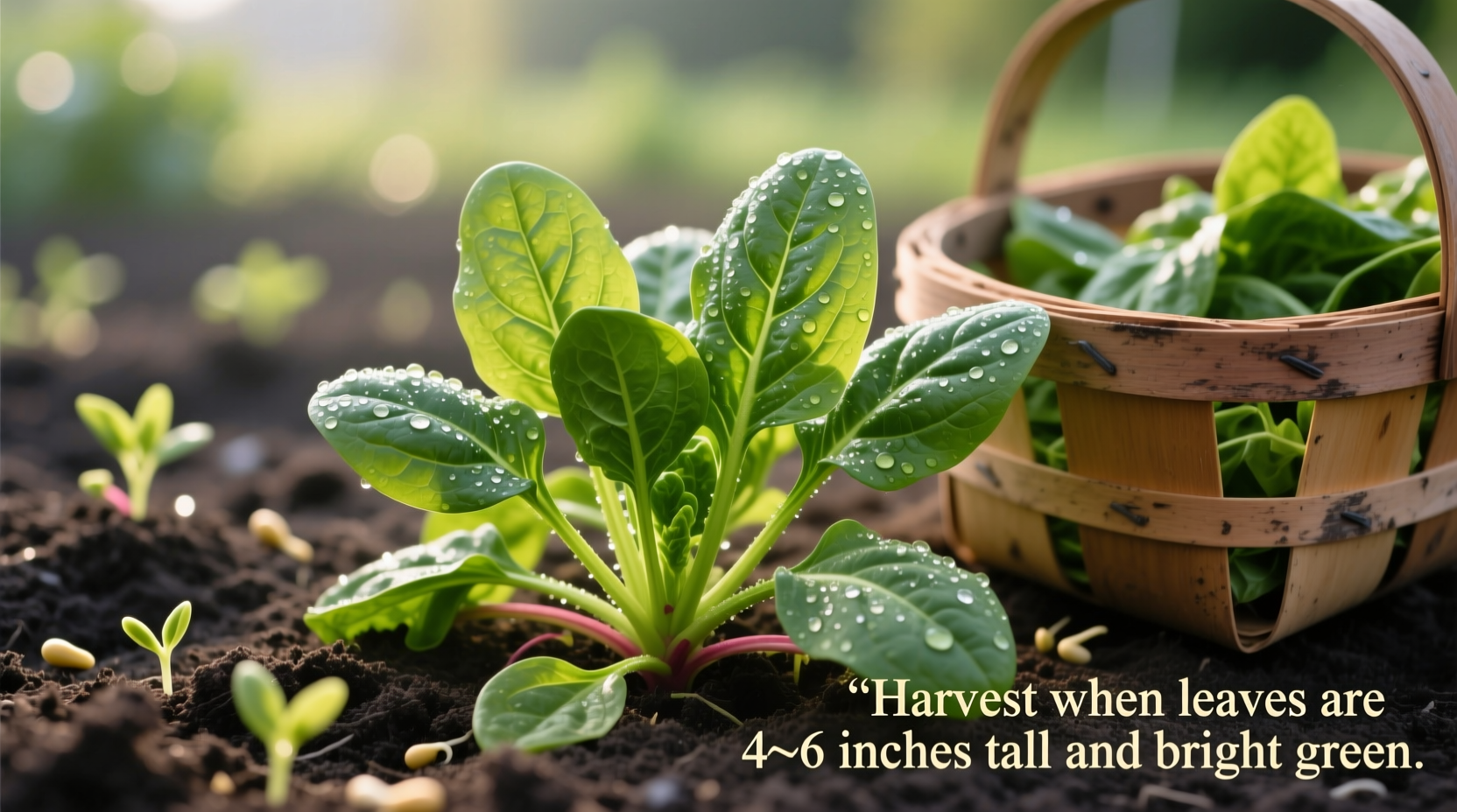 When to Pick Spinach: Optimal Harvest Timing Guide