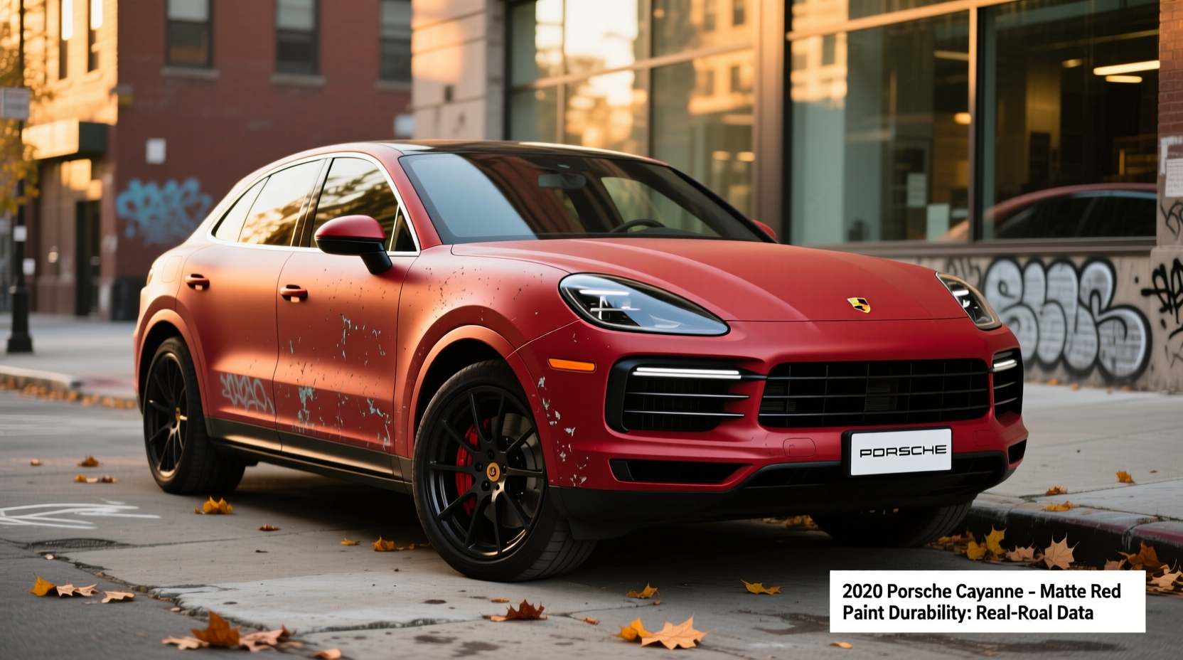 2020 cayenne matte red durability