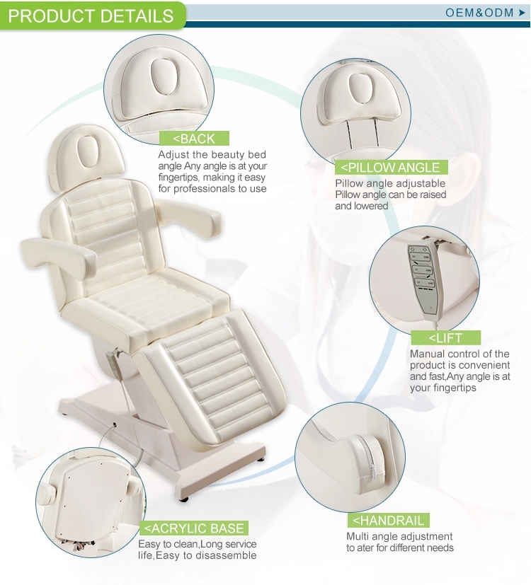 F077 Wholesale Price Beauty Salon Electric Bed Massage Bed