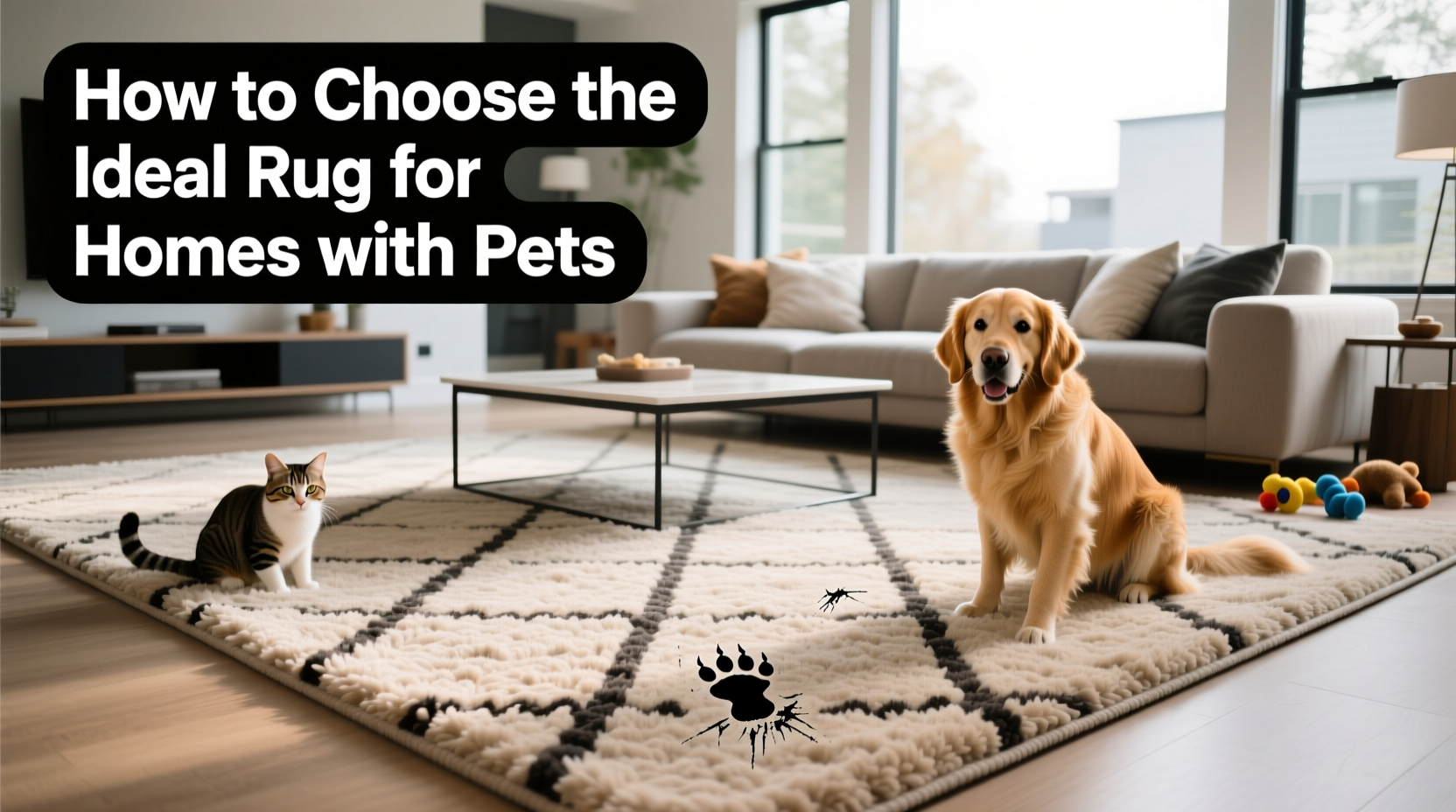 how to select the ideal rug material for homes with pets practical tips for durability and comfort