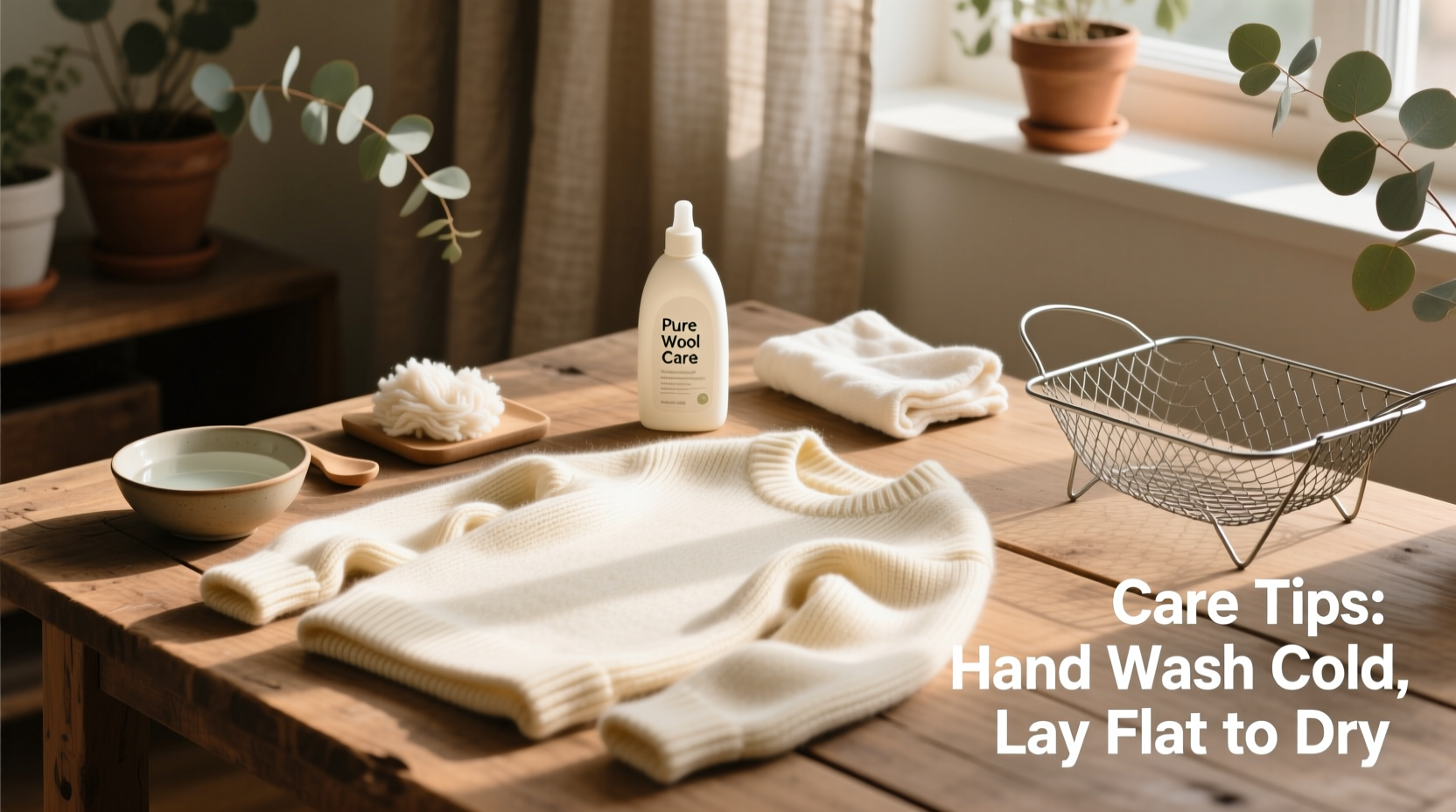 essential tips for effectively caring for and cleaning your woolen sweater