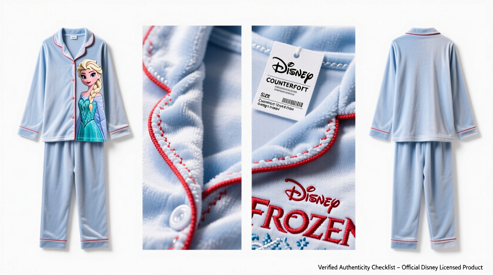 expert tips to identify authentic disney frozen pajamas and avoid counterfeits