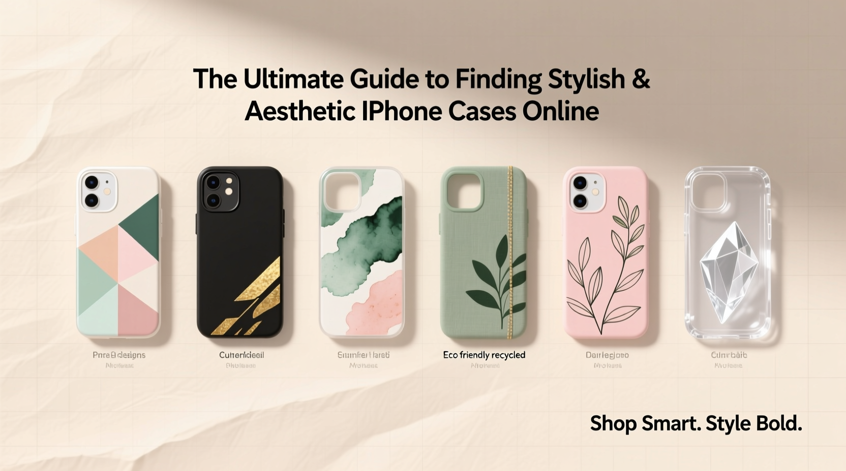 the ultimate guide to finding stylish and aesthetic iphone cases online