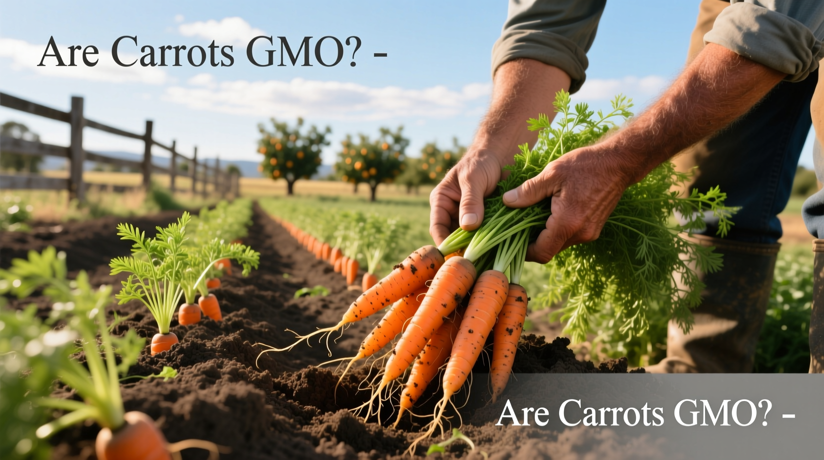 are carrots gmo the truth about carrot genetics