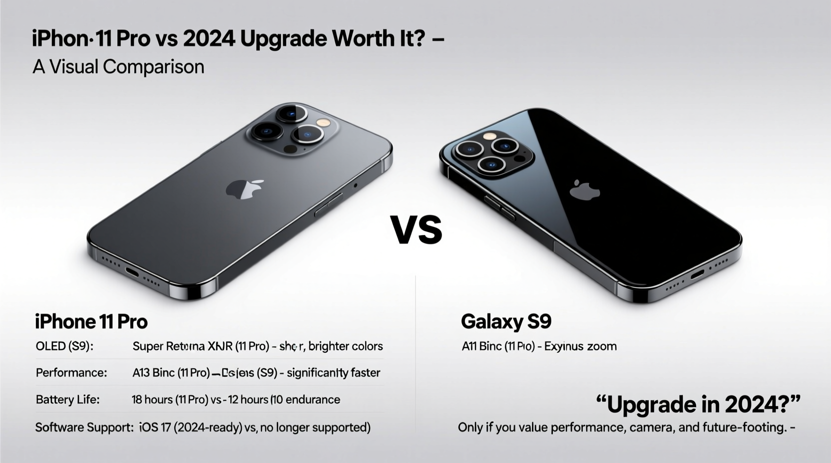 iphone 11 pro vs galaxy s9 is upgrading still worth it in 2024