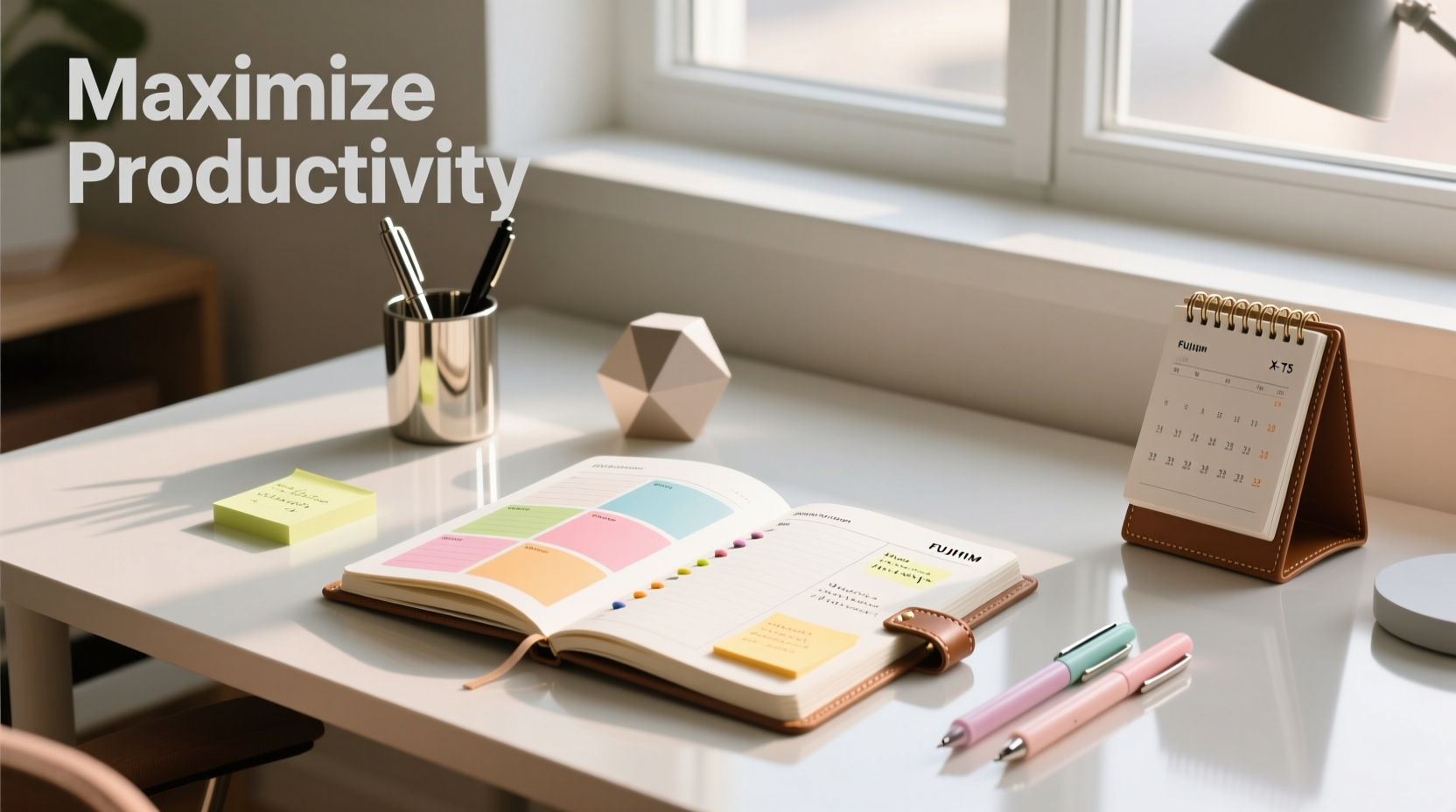 maximize productivity organize your planner effectively using designer notebook accessories